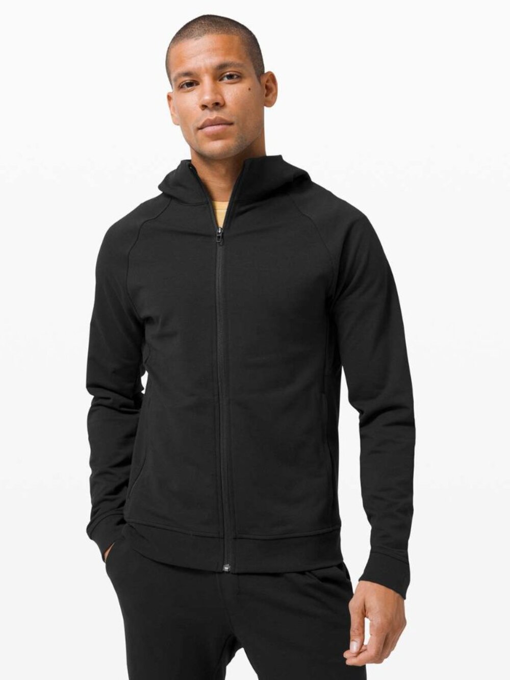 Lululemon Men's City Sweat Full Zip Hoodie - Black